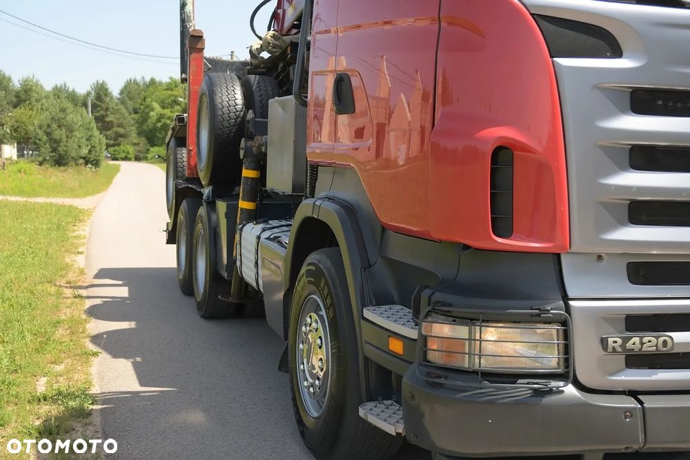 Scania R420=6X4=HDS=DO-DREWNA-DRZEWA=ZESTAW - 14