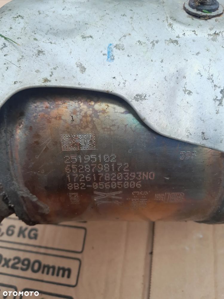 OPEL MOKKA X ASTRA J 4 MERIVA B 1.4 TURBO KATALIZATOR KOLEKTOR WYDECHOWY 25195102 - 2