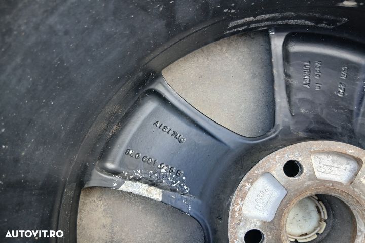 Jante aliaj cu anvelope 17 - set 5L0601025B 7.0J17H2 ET45 225/50 R17 - 8