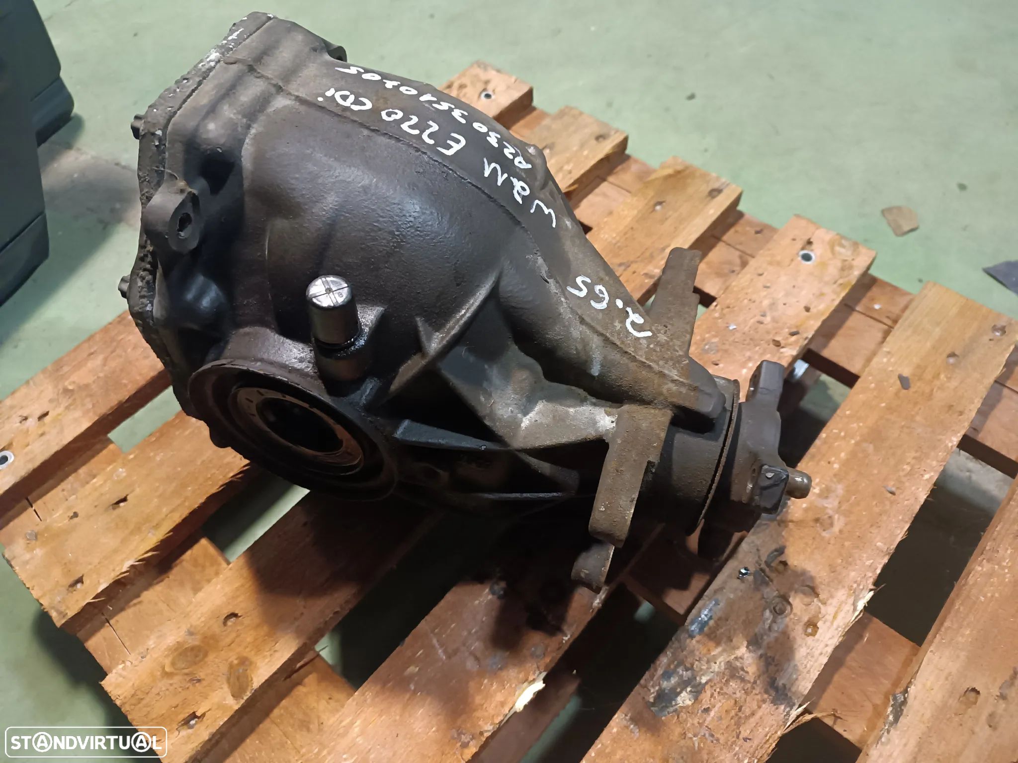 DIFERENCIAL TRASEIRO MERCEDES 220CDI W211 W204 RELAÇÃO 2.65 A2303510705 - 1