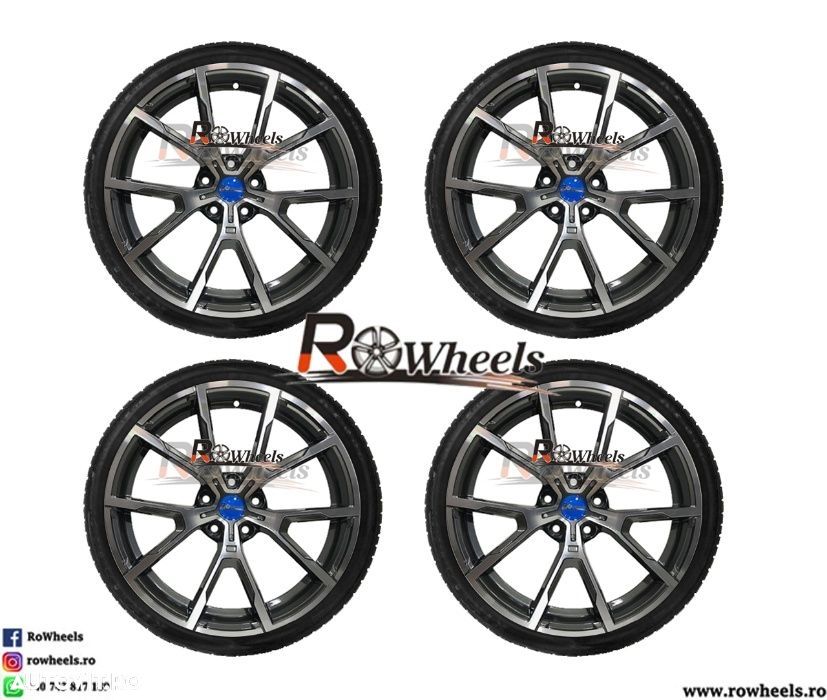 Jante BMW 19 R19 Model M E60 E90 F10 F12 F01 X3 F30 F34 F11 anvelope vara - 3