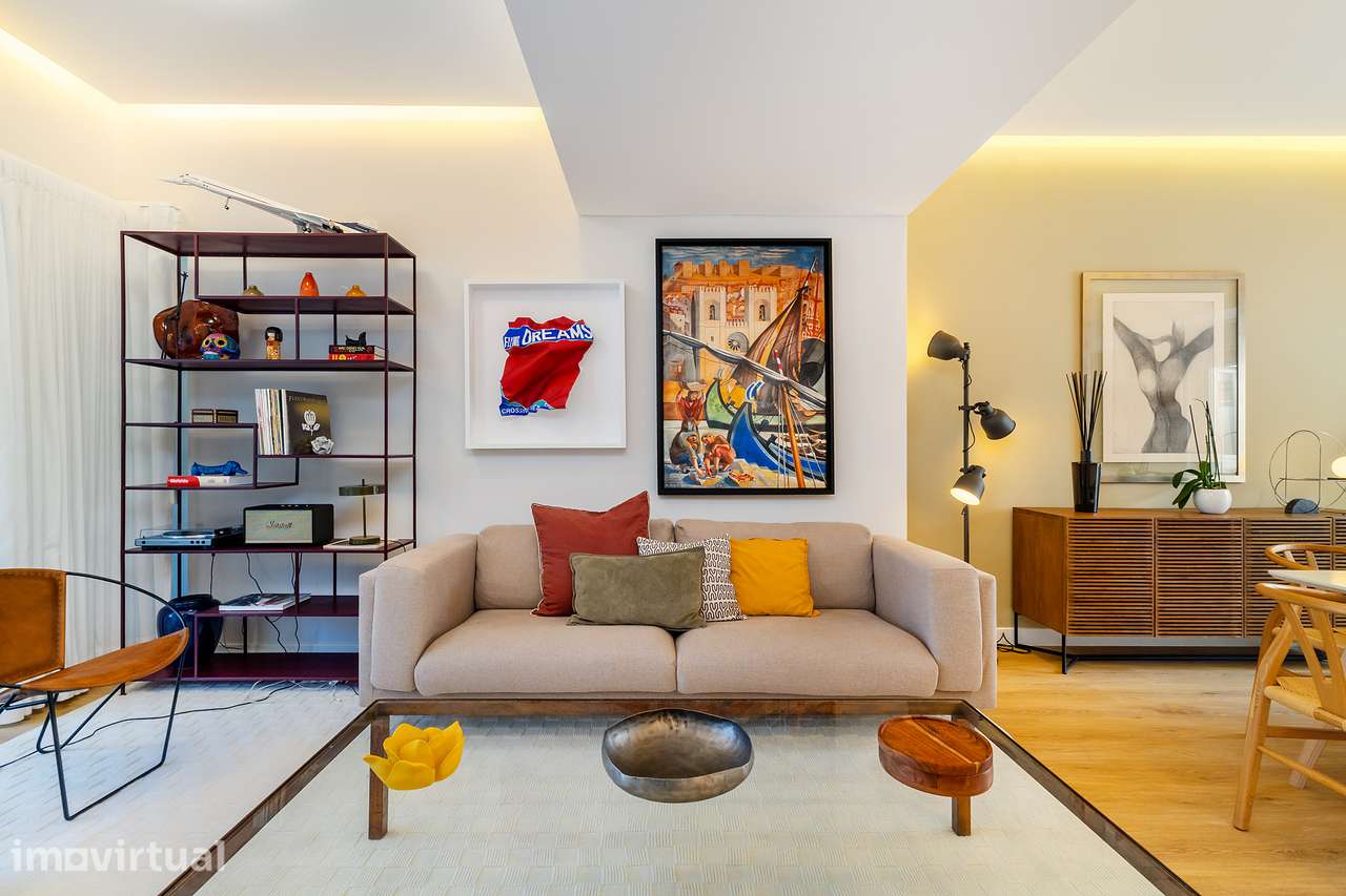 T3 com 140 m² e dois terraços privados - Grande imagem: 2/26