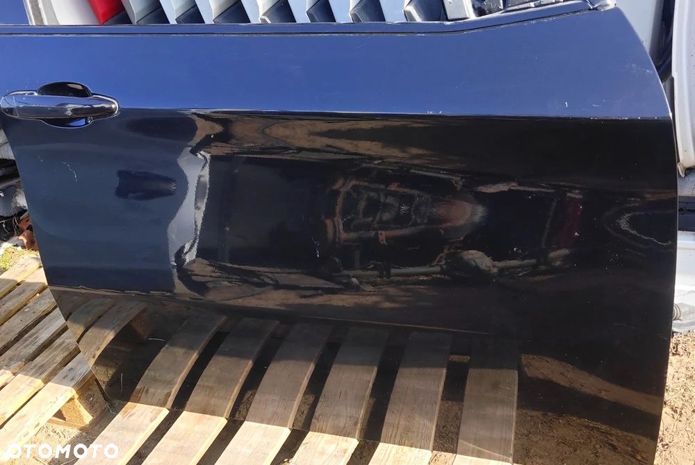 Drzwi Przód Przednie Czarne PRAWE / LEWE  BMW X6 E71 Czarny Metalik - 8