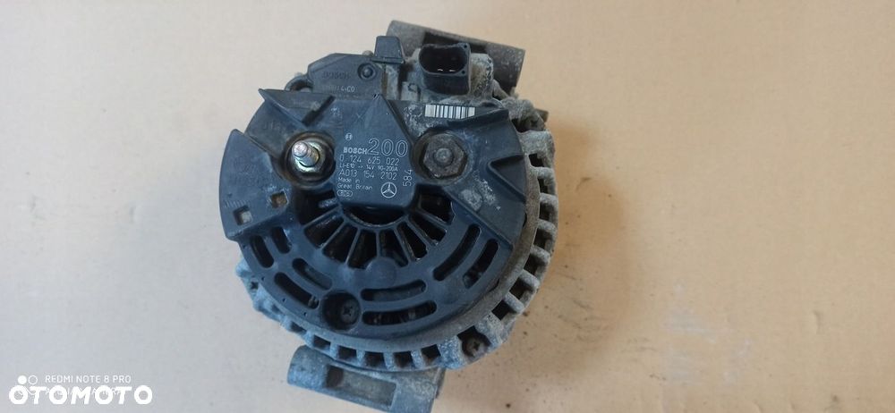 ALTERNATOR SPRINTER 2.2 CDI BOSCH 200A 0124625022 A0131542102 - 5