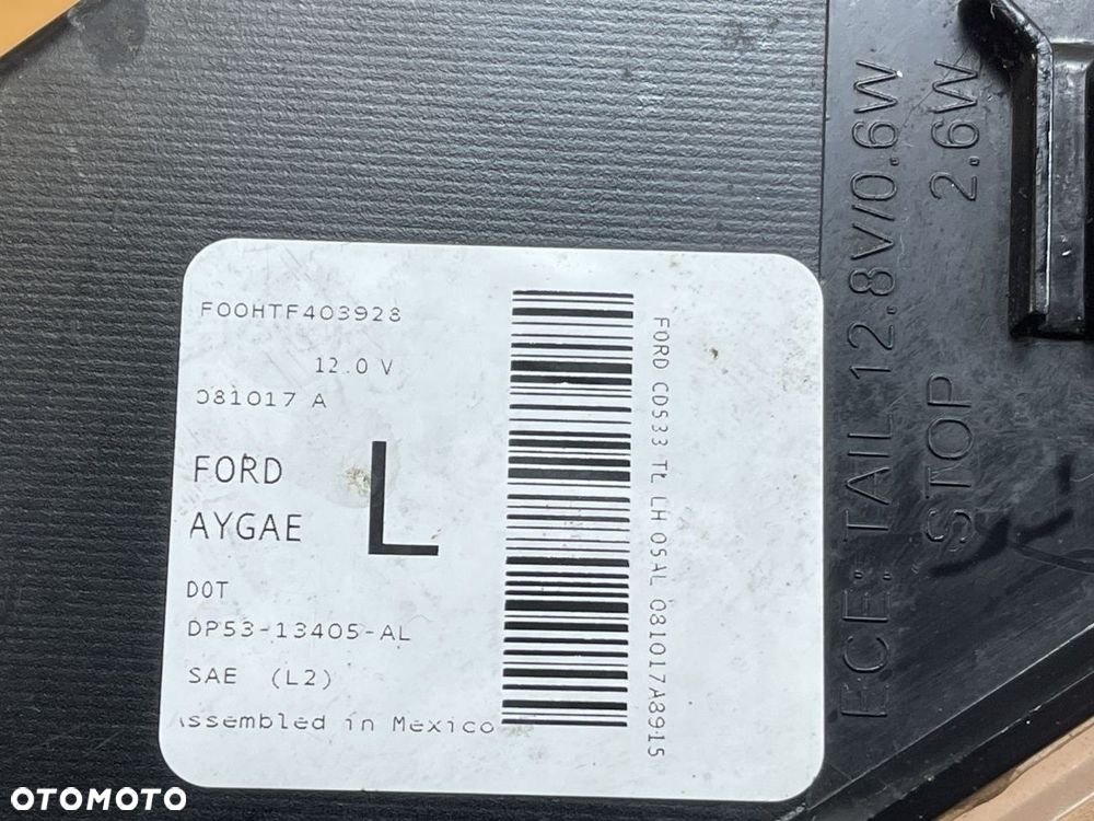 ! LINCOLN MKZ II 2013 - LAMPA LED TYŁ TYLNA LEWA DP53-13405-AL 08.10.17 - 4