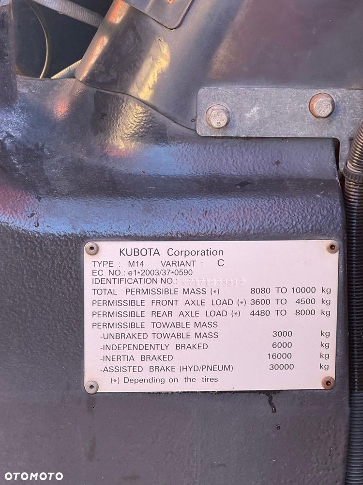Kubota M7171 - 4