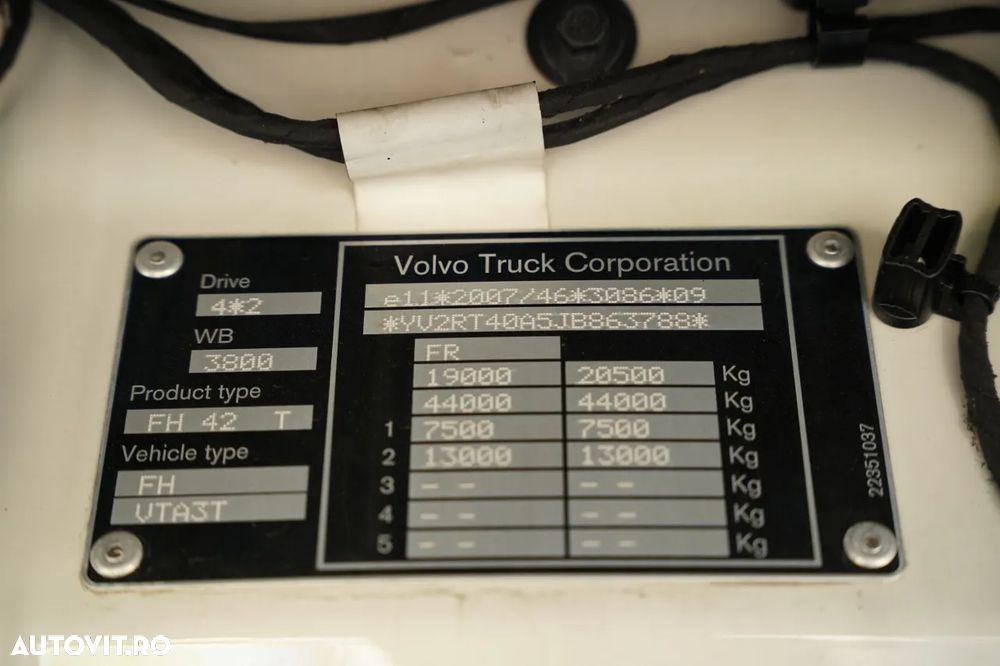 Volvo FH 500 / SISTEM HIDRAULIC / I-SHIFT / EURO 6 - 39