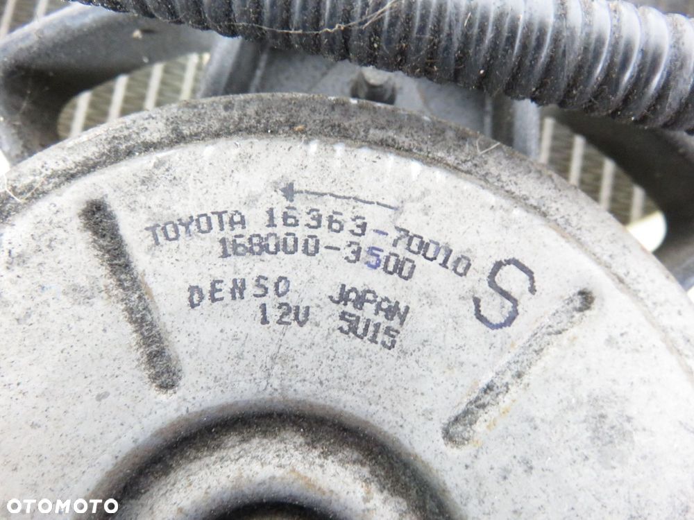 CHŁODNICA WODY WENTYLATORY LEXUS IS I IS200 4221719732 1636370010S - 2