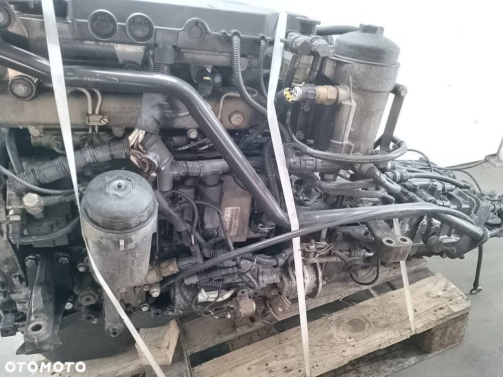 SILNIK KOMPLETNY+ SKRZYNIA MAN TGL 12.180 4X2 BL D0834 LFL4  6S850 - 11