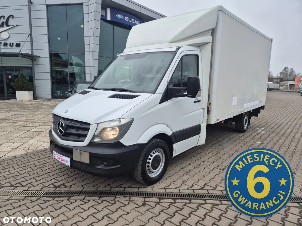 Mercedes-Benz Sprinter 316 CDi / KONTENER / WINDA  / TEMPOMAT / 3 MIEJSCA / 1 WŁ / SERWISOWANY - 1