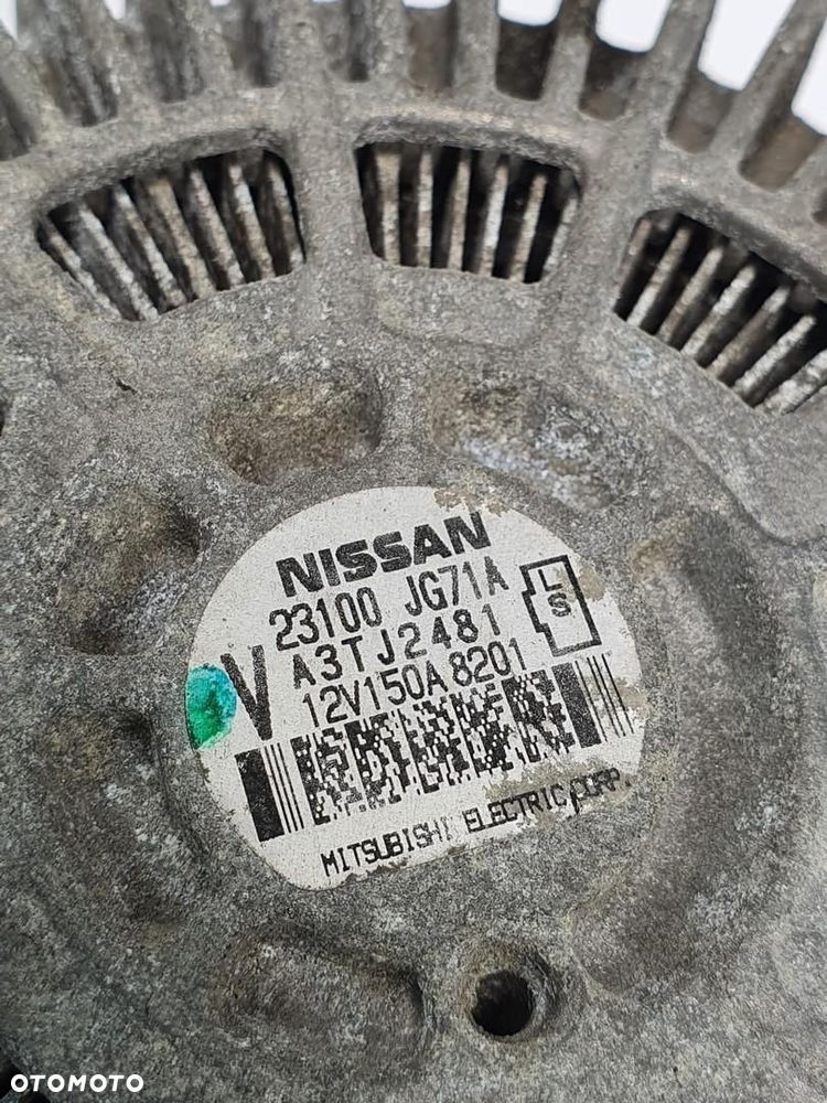 ALTERNATOR RENAULT KOLEOS I 23100JG71A A3TJ2481 - 2