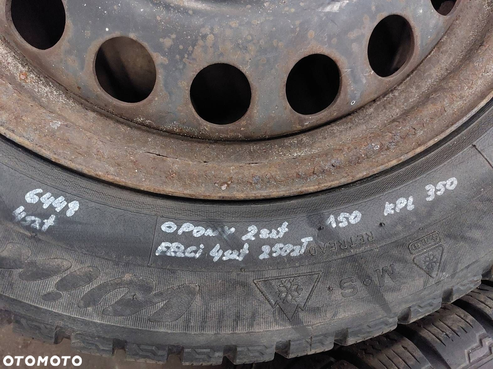FELGI STALOWE 4 SZT 5x110 6,5Jx16 ET41 FI65,1 VECTRA C ZAFIRA A - 2