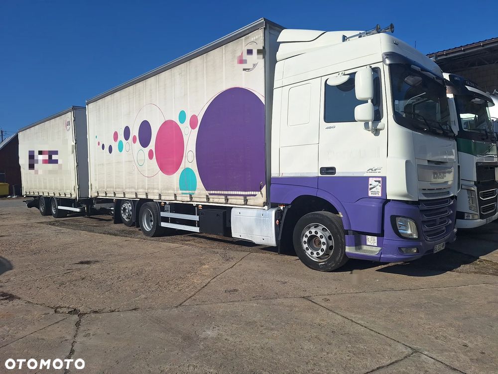 DAF XF 460 6x2 + tandem. Zestaw 38palet - 1