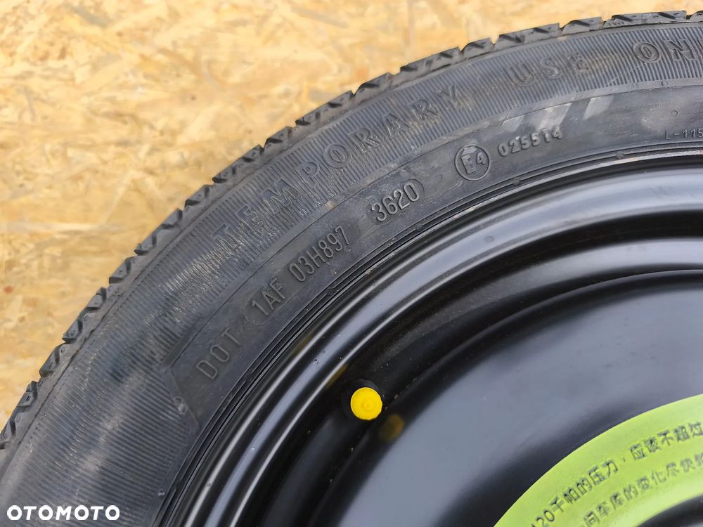 KOŁO DOJAZDOWE ZAPASOWE PEUGEOT 208 II CITROEN 16 CALI 4X108 - 4