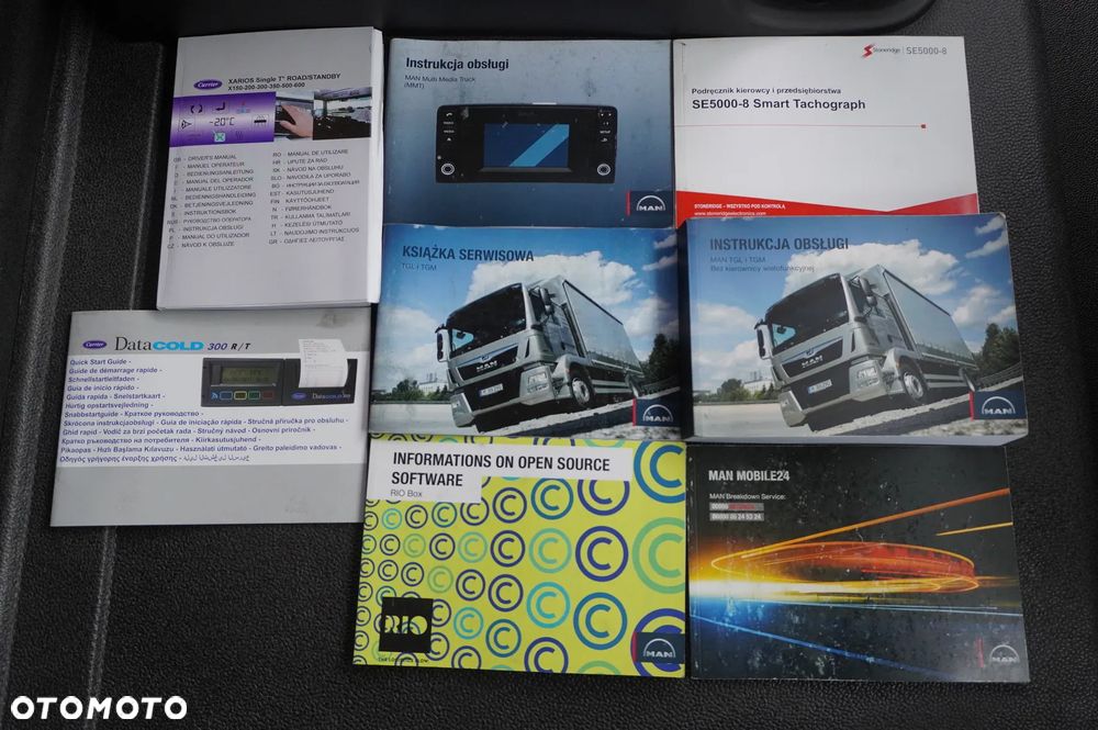 MAN TGL 12.190 / Zabudowa chłodnia 14 EPAL / Carrier Xarios 500 / 3 szt. - 30