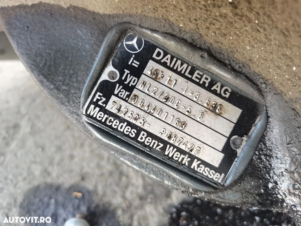 AX (punte) Mercedes-Benz Atego TYP HL2/30C-5,6 - 2