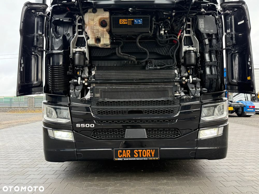 Scania S500/PODUSZKA P+T/KLIMA P./SKÓRY/FULL LED/RETARDER/METALIK/ - 16