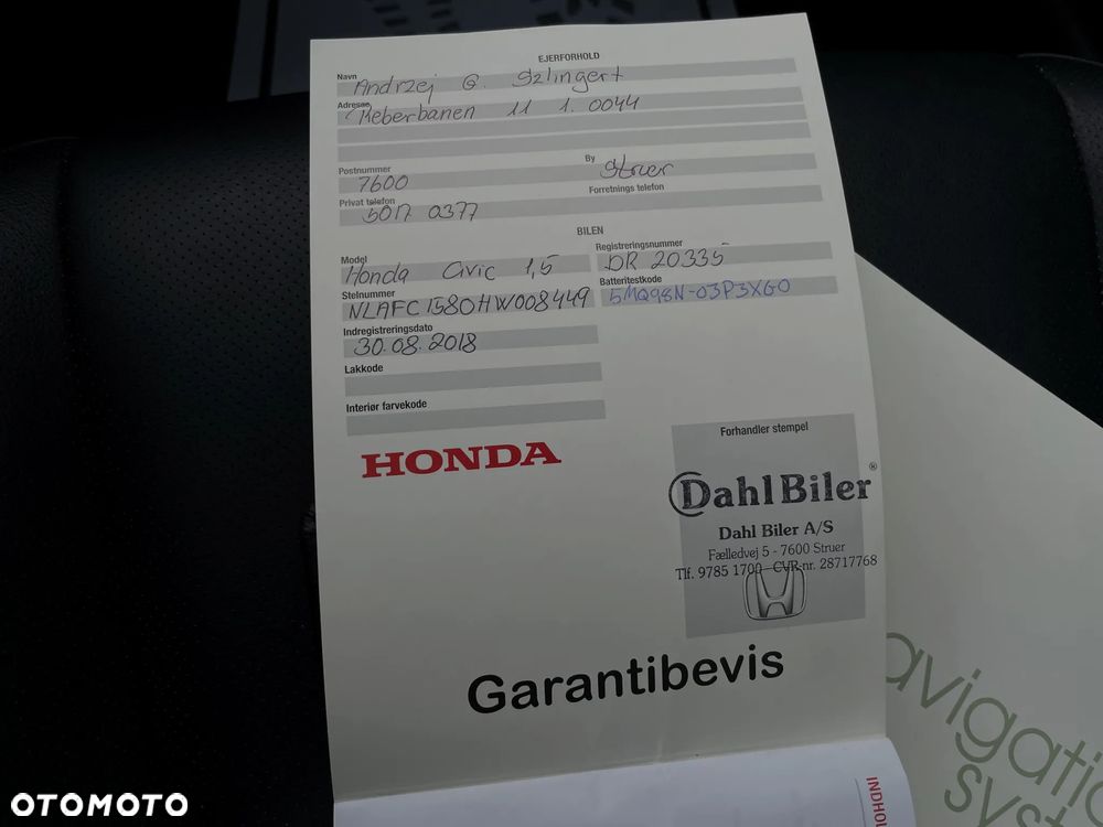 Honda Civic 1.5 i-VTEC Turbo Executive - 38