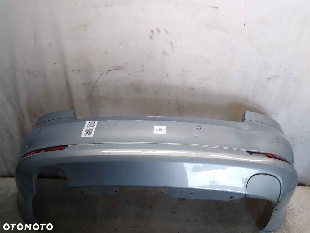 ^ ZDERZAK TYŁ TYLNY SKODA OCTAVIA 2 II LIFT FL SEDAN PDC CZUJNIKI DO MALOWANIA ! - 1