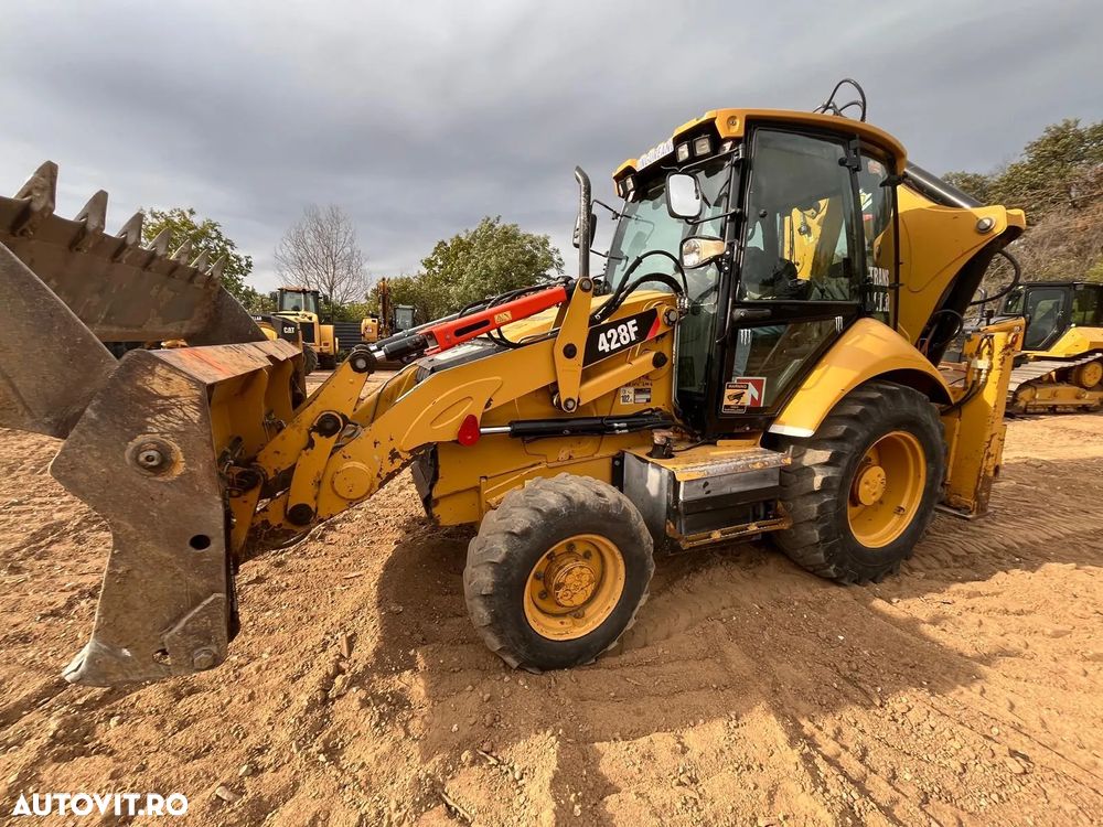 Caterpillar CAT 428 F Buldoexcavator - 1