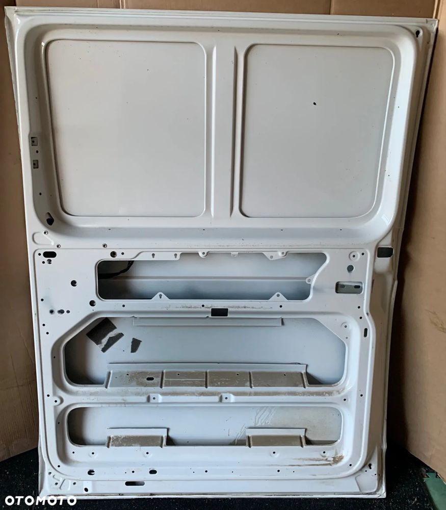 Drzwi boczne przesuwne prawe VW T6 T5 pełne białe - 13