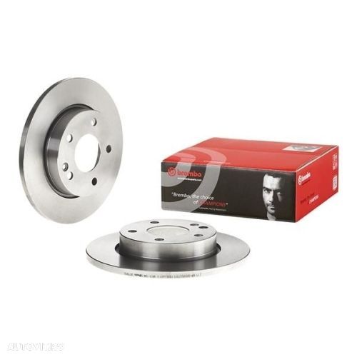 Set discuri frana punte fata Mercedes Clasa A 07.1997-08.2004, Brembo - 1