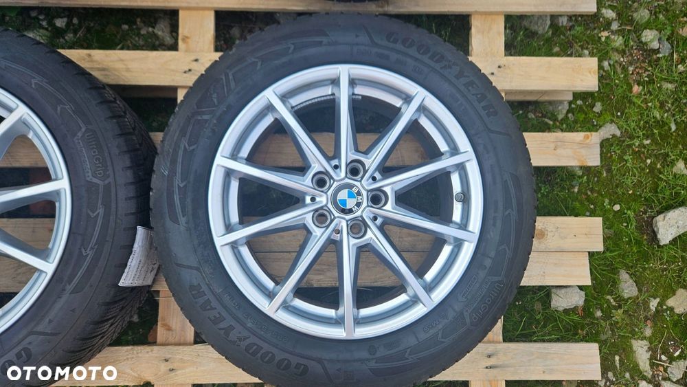 felgi aluminiowe bmw g20 7.5x17 et30 6896762 opony zima goodyer 225/55 r17 - 7