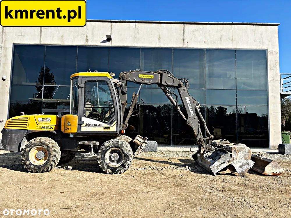 Mecalac 12 MSX KOPARKO-ŁADOWARKA 2012R. | MECALAC 12 MTX MXT 714 JCB 3CX - 3
