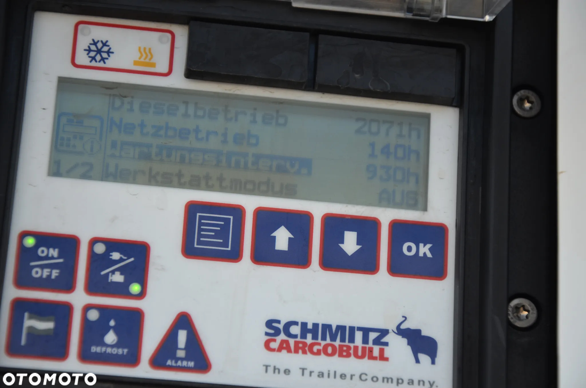 Schmitz Cargobull CHŁODNIA DOPPELSTOCK 2071mth OŚ POD. KOSZ PAL. DRUKARKA DE 5059 - 7