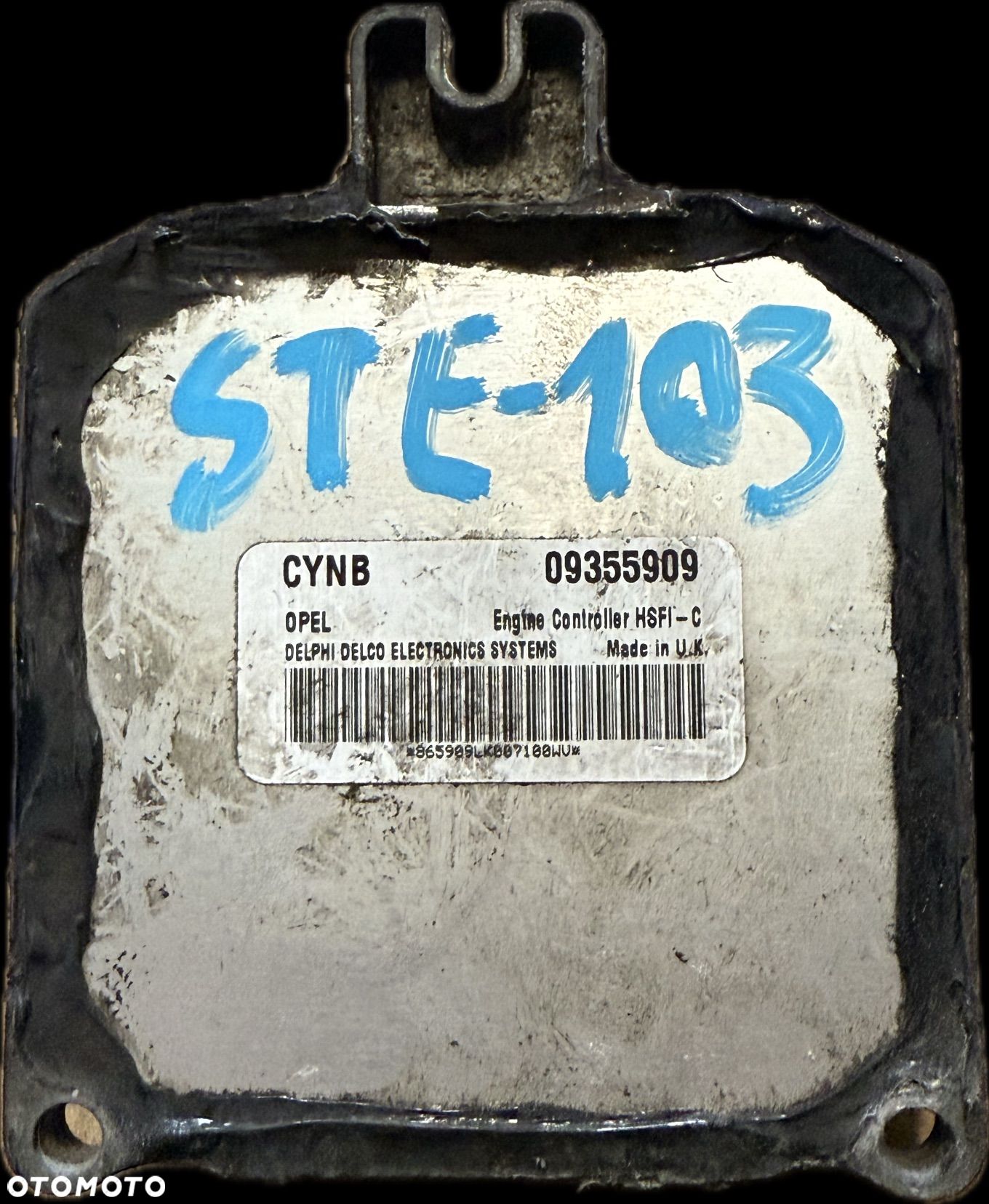 Sterownik Silnika ECU Komputer Opel Vectra C 09355909 - 1