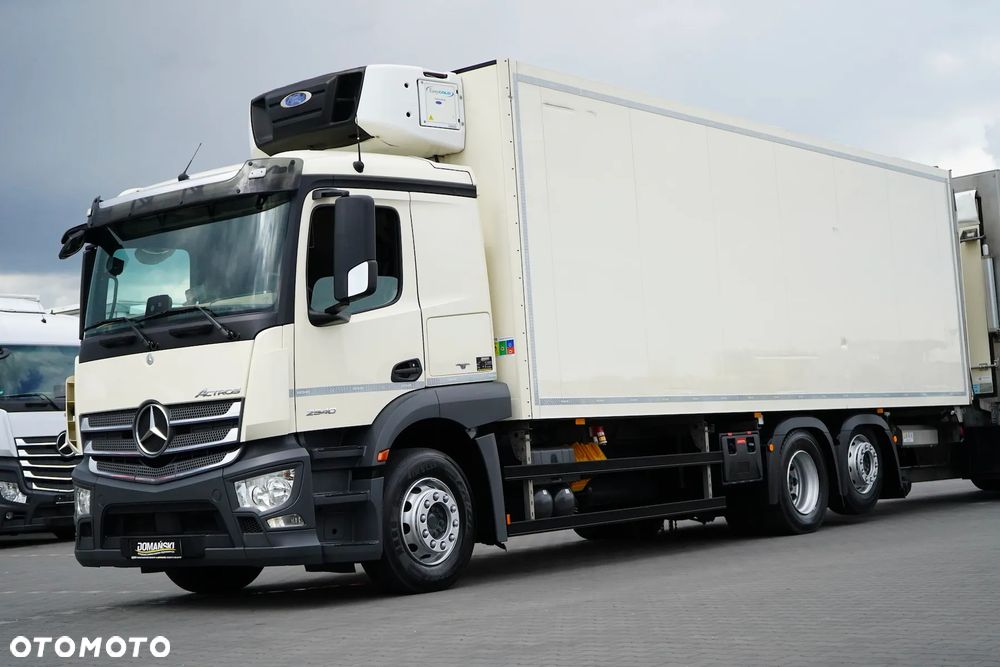 Mercedes-Benz ACTROS / 2540 / ACC / E 6 / ZESTAW PRZEJAZDOWY / CHŁODNIA + WINDA / 38 PALET - 40