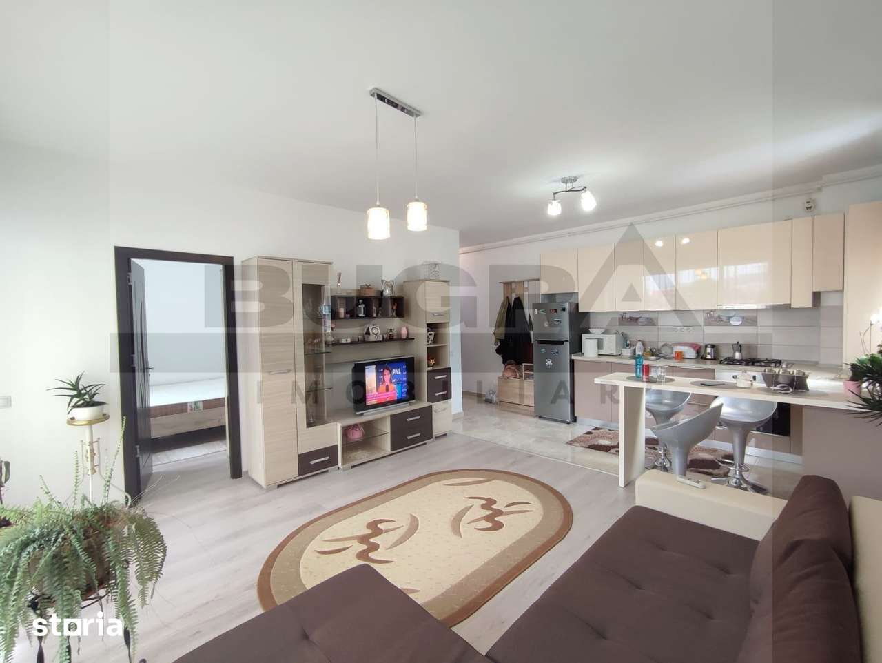 Apartament cu 2 camere, 51 mp, etaj intermediar, zona Oasului — fotografia 3