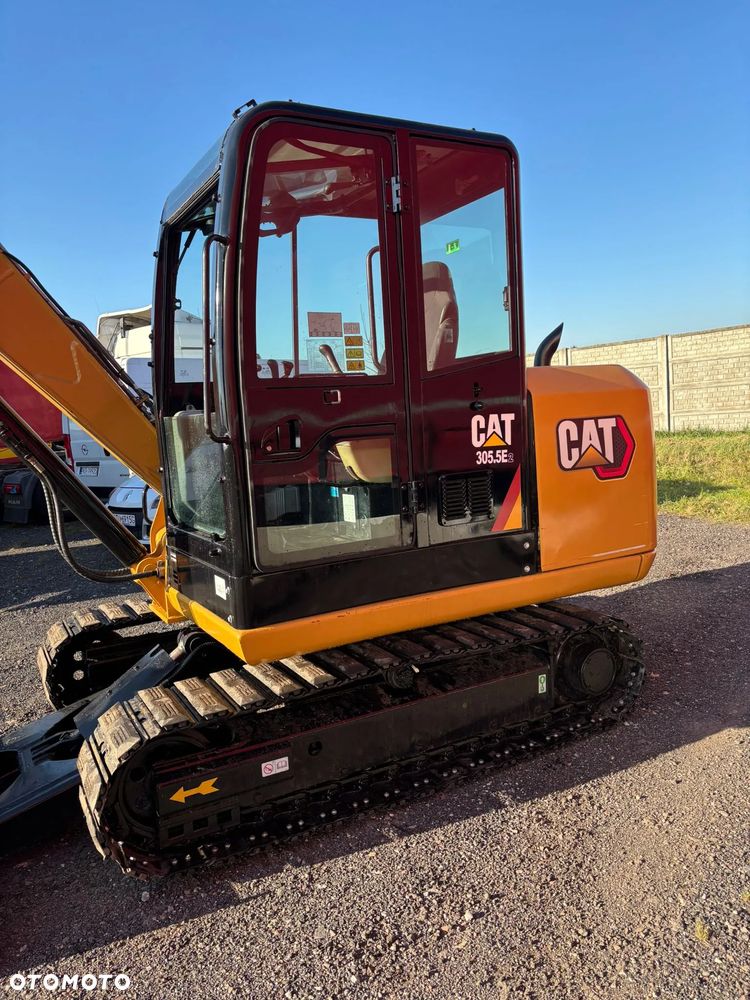 Caterpillar CAT 305.5E2 | 5540 kg | Kabina | Klimatyzacja | Lemiesz | - 2