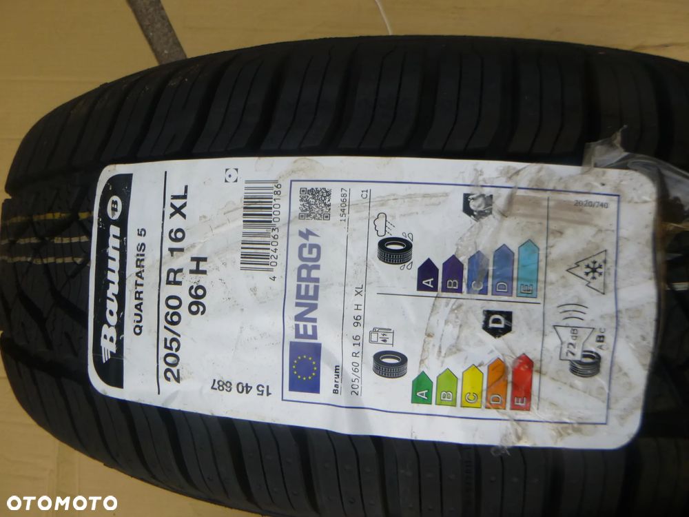 1x nowa opona całoroczna barum quartaris 5 205/60 r16 96h - 2