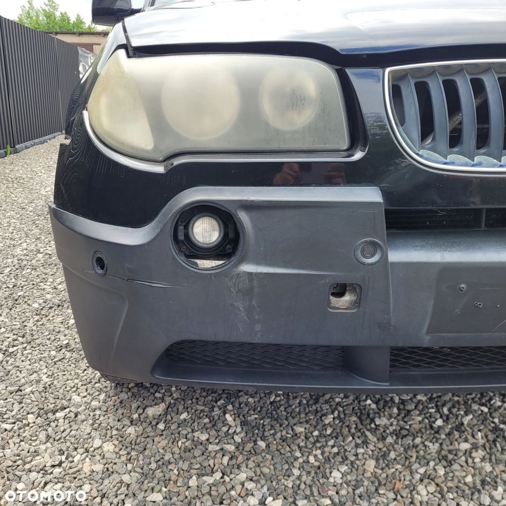 ZDERZAK PRZÓD PRZEDNI BMW X3 E83 475 BLACKSAPPHIRE C109 - 4