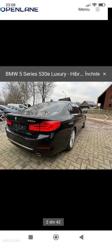 BMW Seria 5 530e Aut. Luxury Line - 4