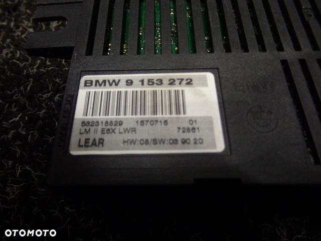 BMW E60 E61 MODUŁ STEROWNIK ŚWIATEŁ 9153272 RAF-AUTO CZĘŚCI BMW - 3