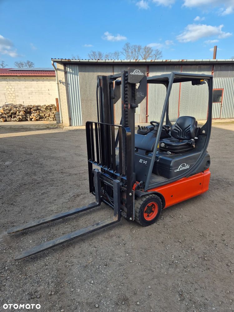 Linde E14-02 1,4 tonowy 1150mth faktura VAT 23% - 1