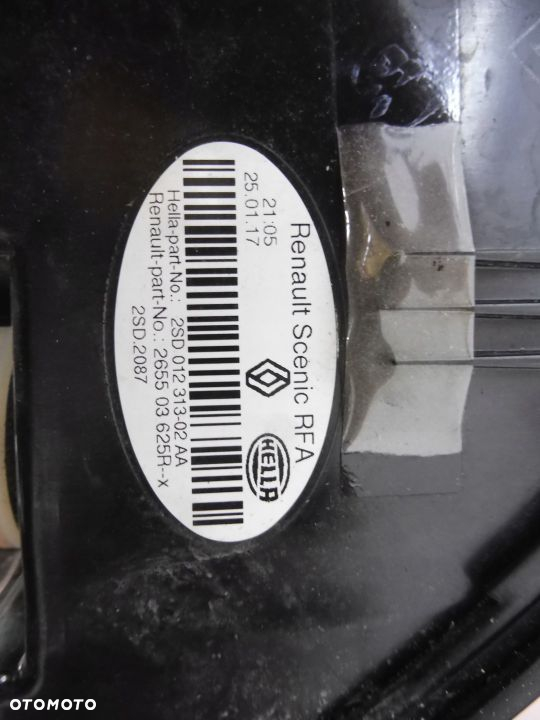 RENAULT SCENIC 4 LAMPA TYL TYLNA 265503625P - 4