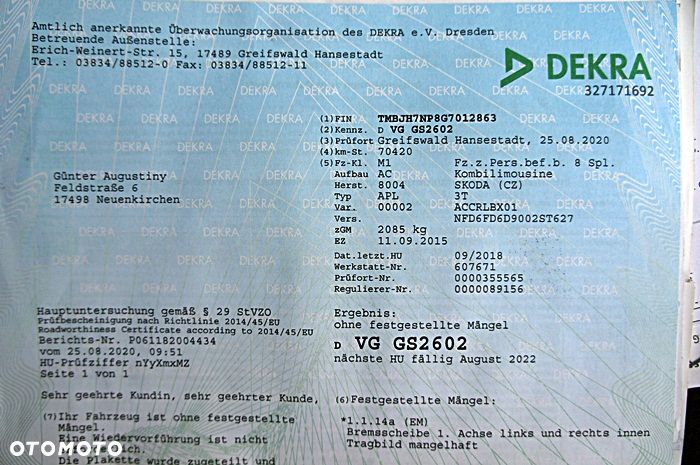 Skoda Superb 2.0 TDI DSG Sportline - 27
