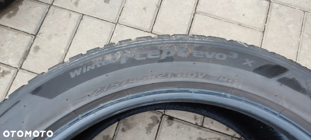 OPONY ZIMOWE 275/45R21 110V HANKOOK WINTER I CEPT EVO 3 (2421) 5mm ZIMA 2 SZTUKI PARA - 5