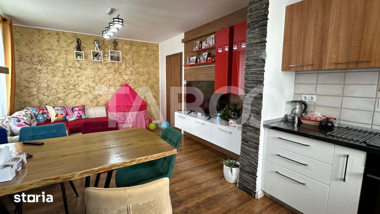 Apartament decomandat 3 camere mobilat utilat zona Arhitectilor Sibiu — fotografia 1