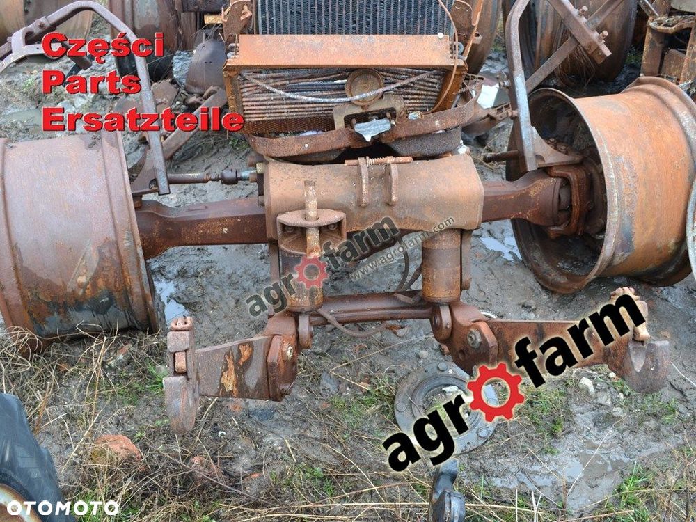 Valtra N123 części, skrzynia biegów, most przedni - 1