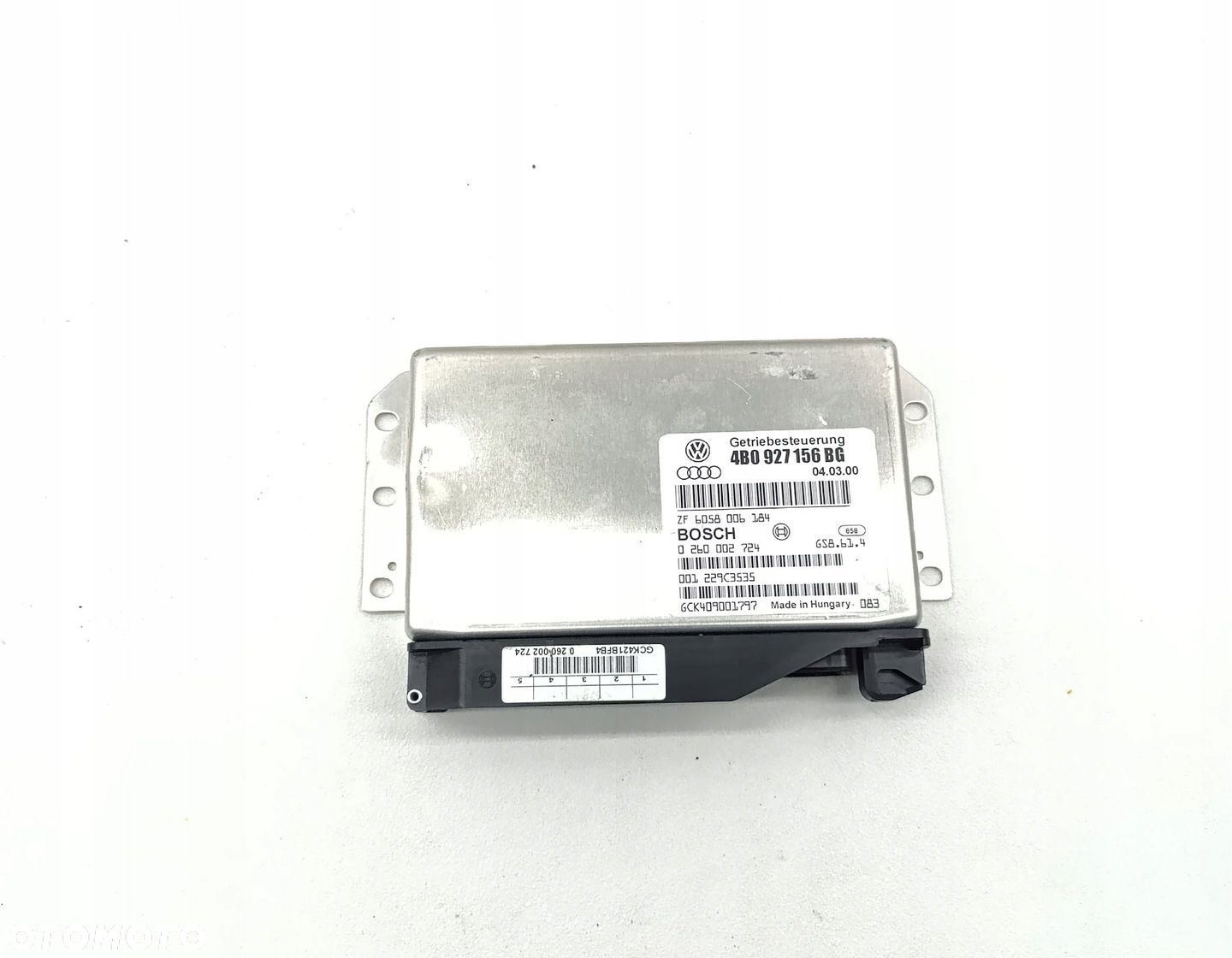 STEROWNIK SKRZYNI BIEGÓW AUDI A6 C5 4B0927156BG - 1