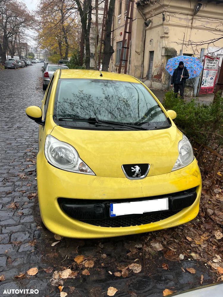 Dezmembrez Peugeot 107 galben 1.0 benzina 2007 - 9