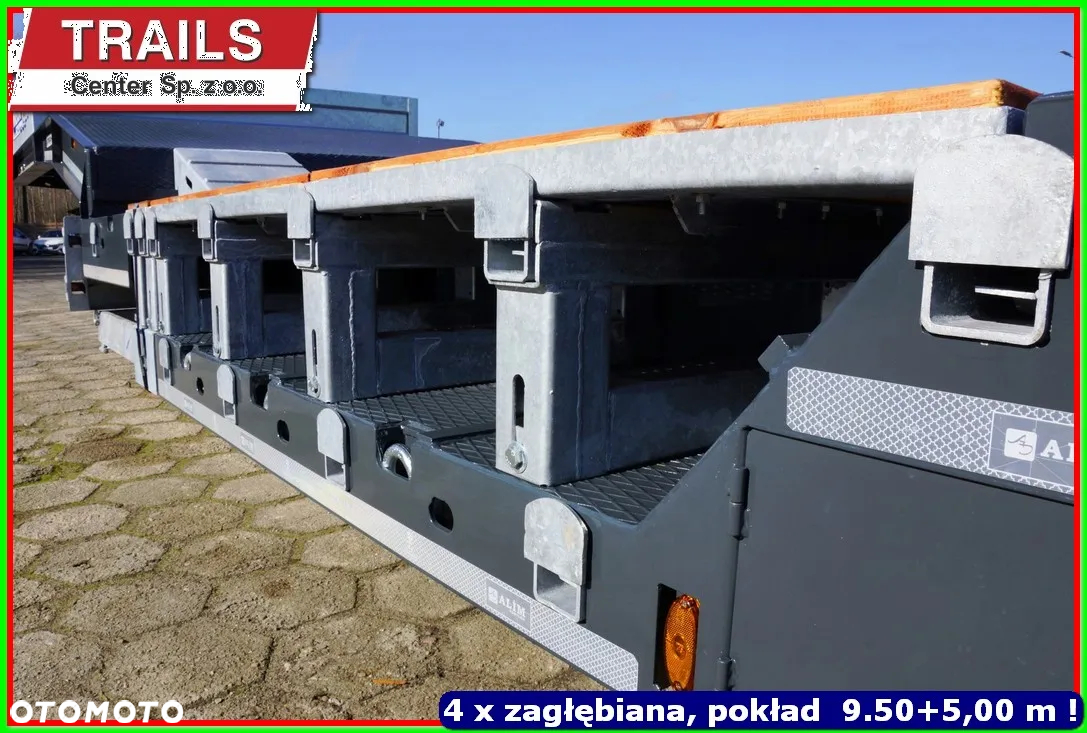 Inny Niskopodwoziowa ład. 43 T, rozciągana do 18,60 m, 4 x załębiana !!! - 27