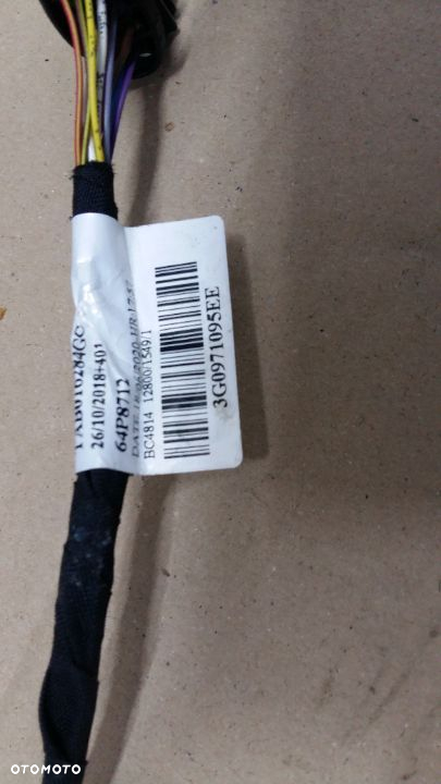 VW PASSAT B8 WIĄZKA PDC ZDERZAKA PRZÓD 3G0971095EE - 3