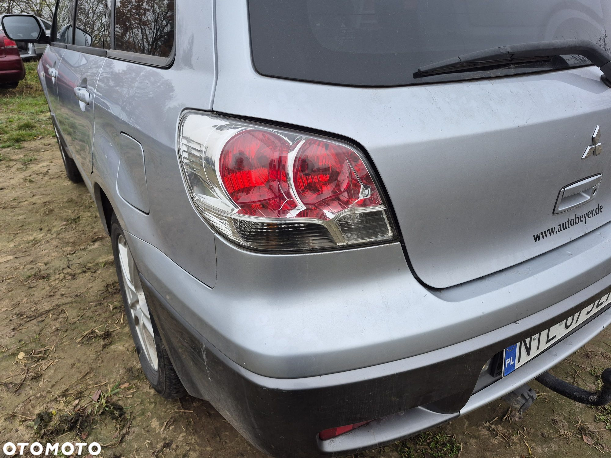 mitsubishi Outlander I kolor a31 drzwi błotnik ćwiartka próg słupek - 4