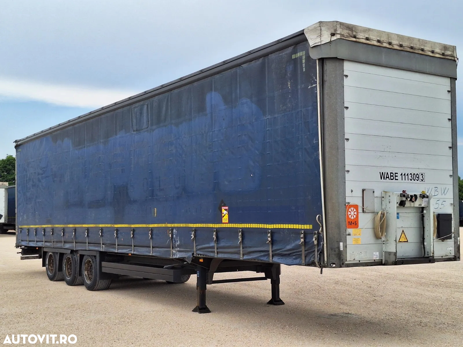 Schmitz Cargobull mega, anvelope noi, finantare - 2