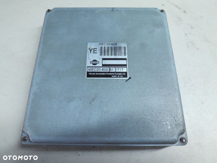 STEROWNIK SILNIKA NISSAN ALMERA TINO MEC20-605 POSIADAM DWIE SZTUKI O TAKIM OZNACZENIU - 3